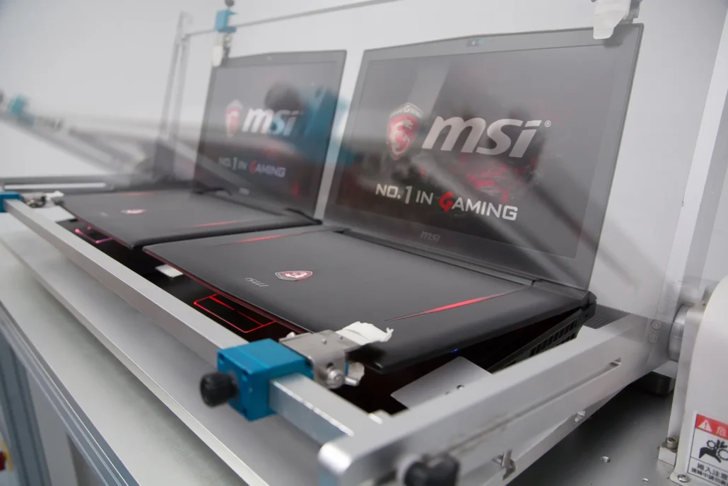 Which country is producing the MSI laptops?